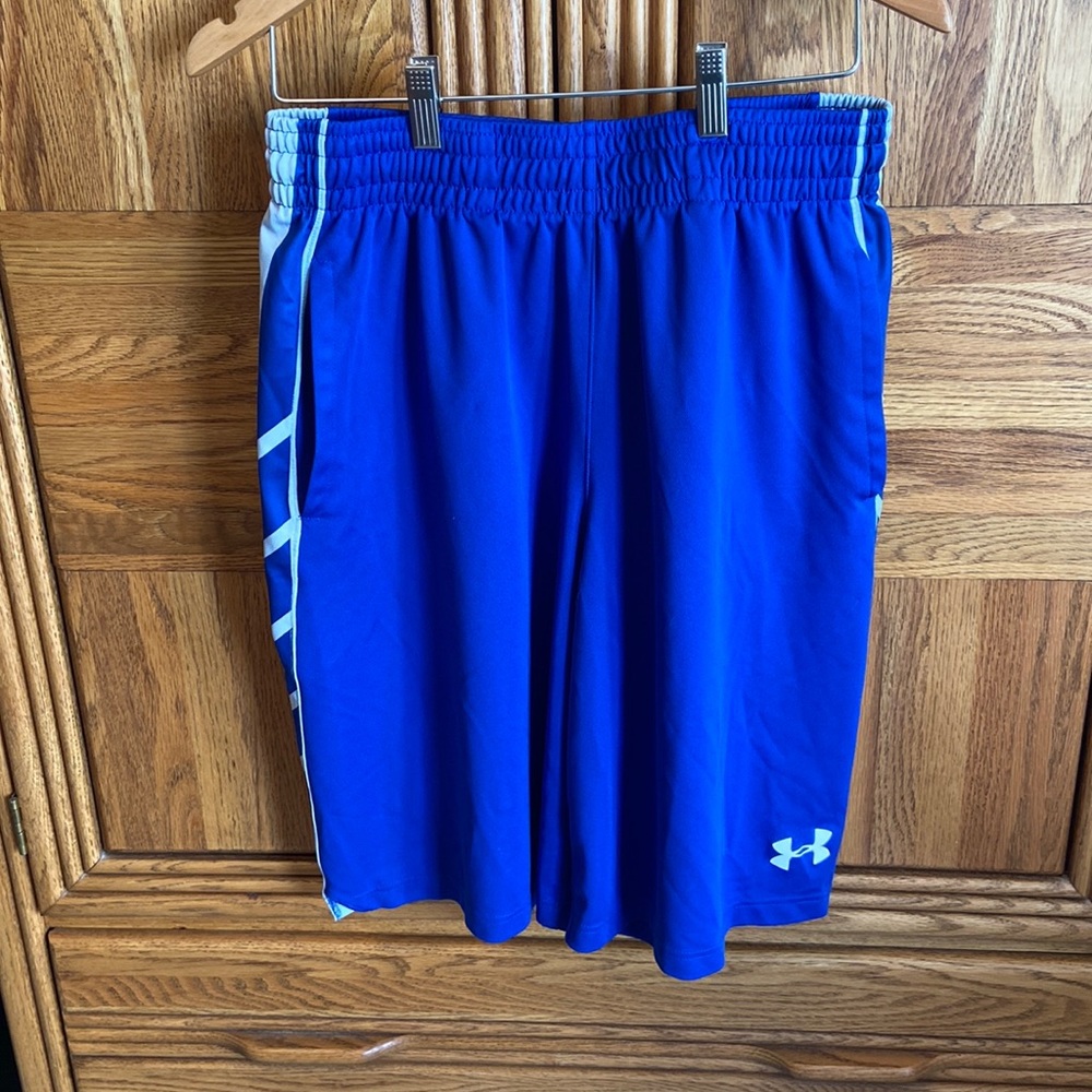 Large Under Armour blue shorts